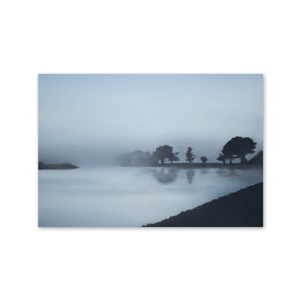 Framed Misty River